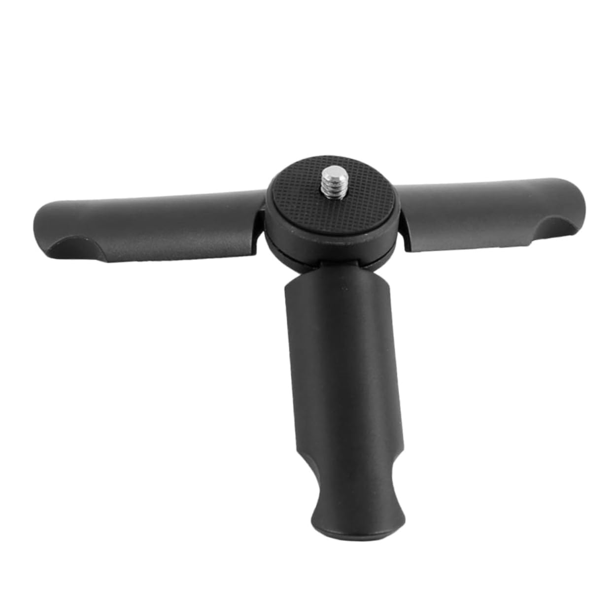 KALLORY Mini Compact Tripod Stand Holder for Camera and Smartphone Non Slip Rubber Base Thread Compatible with Photography