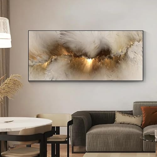 Art mural abstrait pour habiller un grand mur vide tableau cadre noir