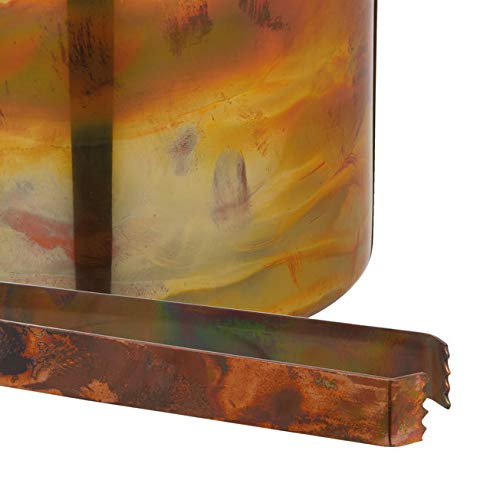 BarCraft Roestvrijstalen ijsemmer met deksel en tang, 1,5 liter (2,5 pinnen), koperafwerking - Afbeelding 5