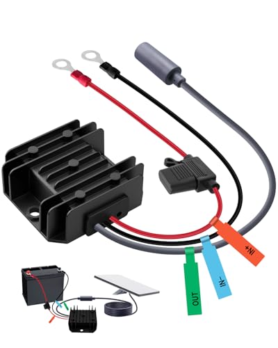 Starlink Mini 12V Converter Adapter, DC Power Cord Converter for Starlink Mini Power Supply, Step Up 12V to 30V 3.5A Conversion Kit, IP68 Waterproof Booster with DC Female Plug for Truck RVs, Black