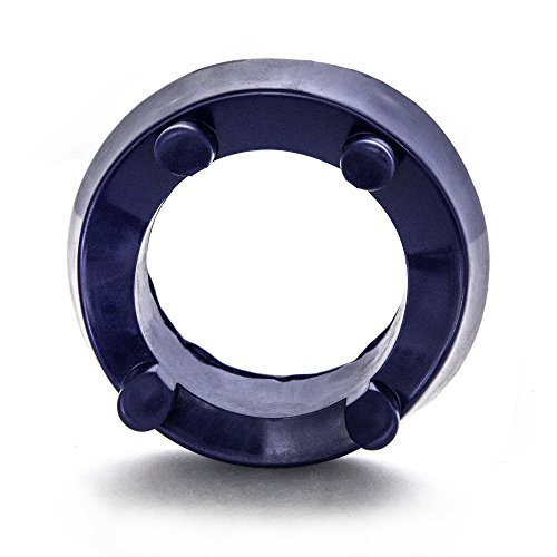 Pro Impact Rugby Ball Kicking Tee - Heavy Duty Fixed Tee with 4 Prong Hold - Kick Consistency & Accuracy Improvement for Youth & Adult (Blue)