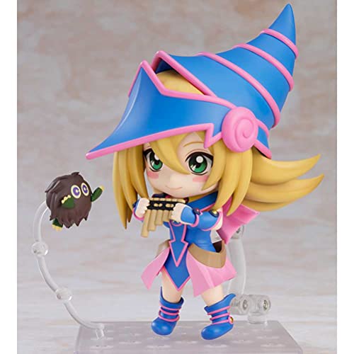 Yljxxy Black Magician Girl Action Figures Q Version Nendoroid Interchangeable Face Pvc Anime Cartoon Game Character Model Statue Figure Toy Collectibles #TOP4