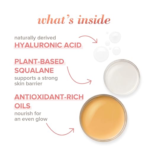 Burt's Bees Truly Glowing Replenishing Gel Cream, Moisturizer with Hydrate and Glow Complex for Normal and Combination Skin, 1.8 Fluid Ounces (Packaging May Vary)