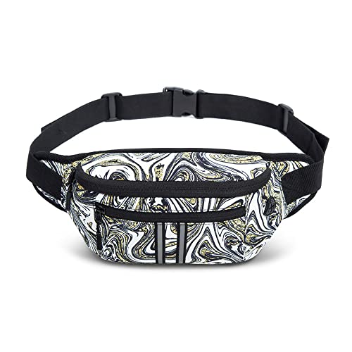 Wasserdichte Bauchtaschen Laufgürtel leichte Lauftasche Hüfttaschen verstellbarer Gürtel für Outdoor, Workout, Wandern, Geschenke für Männer und Frauen, Wasserfest gemischte Farb-C Cover