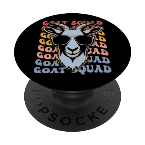 Goat Squad Groovy Goat Farmer Goat Squad PopSockets PopGrip Intercambiable
