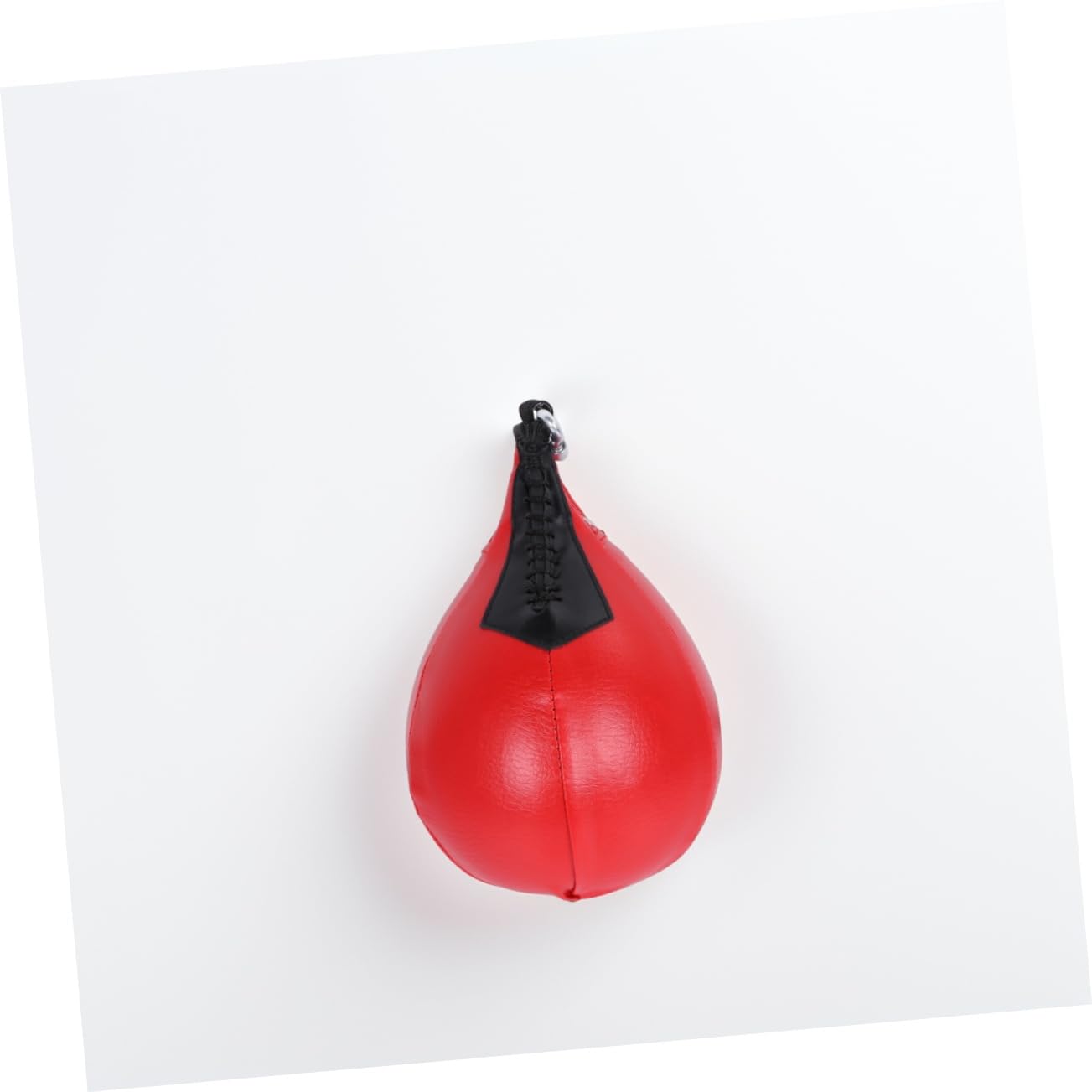 GOOHOCHY 1Pc Red Pear Shape Boxing Speed Ball High Elastic Training Ball for Punching Workout Agility Training at Home Gym Durable Design for Accurate Punches Boxing Fitness