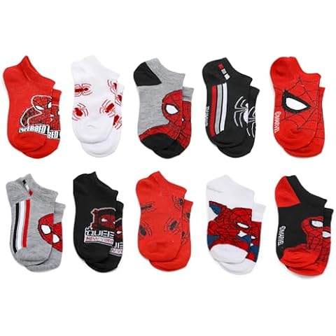Marvel Spider-Man No Show Socks Cover