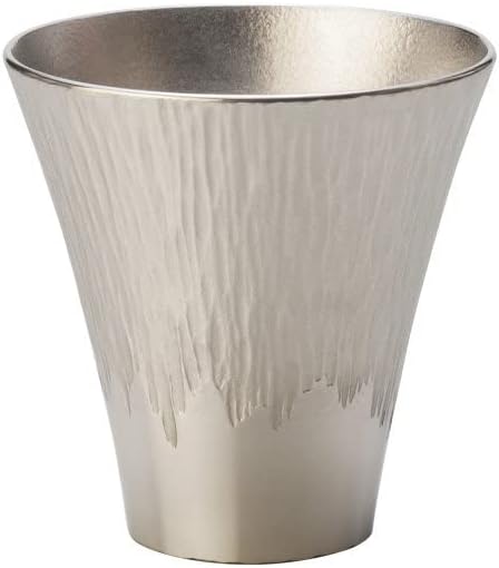 Osaka Tinner, Suzuki, Osaka Nanwa Tinner, Traditional Crafts, Sake Cup, Tumbler, Small, Mt. Fuji, Black, Fut-1-k