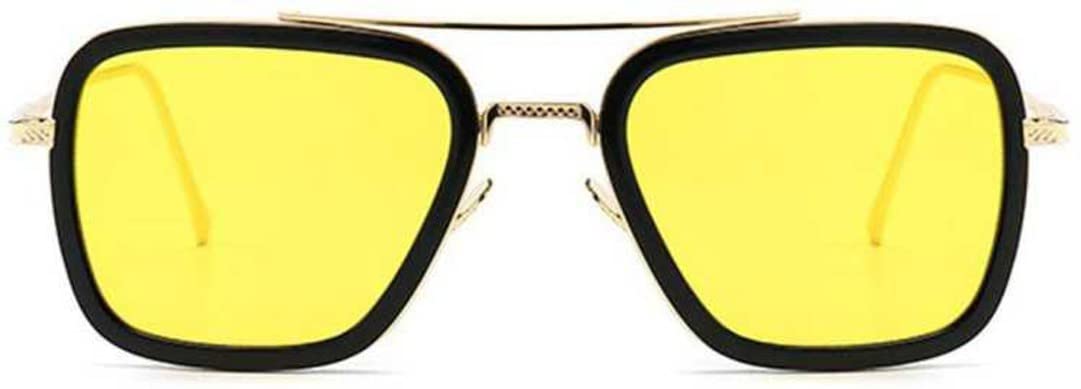 OUR BRANDStylish U-Koba, B41 Tony Stark Iron Man Day & Night HD Vision UV Protection Sunglass Goggles for Unisex