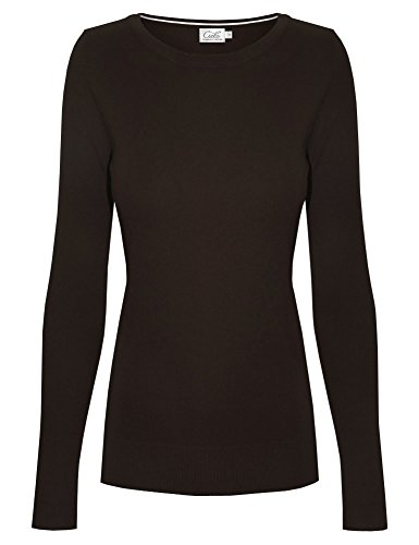 Image of Cielo Women's Solid Soft Stretch Pullover Knit Sweater