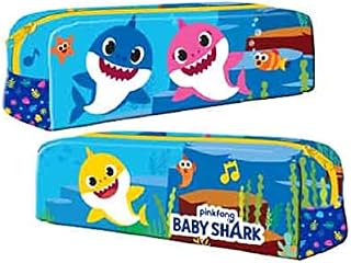 Kids Children's Character Pinkfong Baby Shark Rectangular Pencil Case