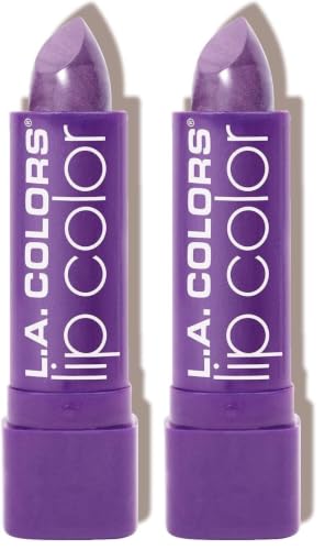 Image of L.A. COLORS Moisture Rich Lip Color, Grape Crush CML541 (Pack of 2)