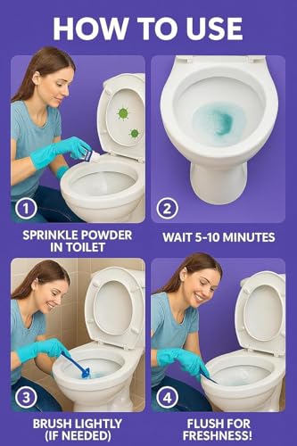 Image of oxypure toilet cleaning agent | Deep Cleaning Bathroom Cleaner | Removes Hard Stains, Limescale & Odor | Toilet Bowl Descaler | Multipurpose Bathroom Cleaner (Pack of 2)