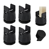 Matériau durable : Fabriqués en plastique dur et robuste, ces rehausseurs de meubles réglables peuvent supporter même les meubles les plus lourds de votre maison ou de votre bureau. Ils ne se casseront pas comme les autres rehausseurs de lit.