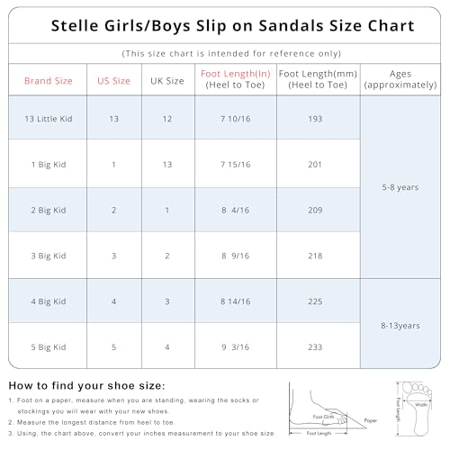 Image of Stelle Girls Double Buckle Slide Sandals Boy Slippers