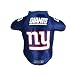 Littlearth NFL New York Giants Premium Pet Jersey, Small, Royal Blue