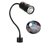 Lampara Flexo, Fuente de luz LED de alta potencia de 7W, alto brillo, falla de poca luz, ahorro de energía y agradable a la vista.