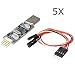Produktbild LaDicha 5 Stücke Stm8 Stm32 Emulator Simulator Programmierer Downloader Für St-Link V2 Mit 4Pin Kabel