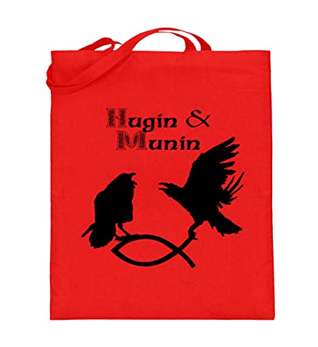 Sac en toile de jute rouge rubis 38cm grand cabas de plage imprimé oiseaux