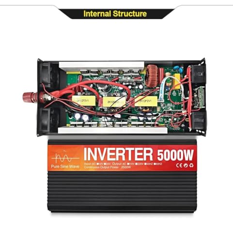 Onduleur à onde sinusoïdale 5000W 24V pour utiliser vos appareils 220V partout