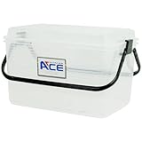 サンコープラスチック(SankoPlastic) コンテナエースL 幅49×奥34×高30cm ナチュラルブラック