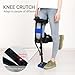 Hands Free Knee Crutch for Adults - Adjustable, Stable Knee Crutches Alternative for Foot Ankle Injury Recovery and Comfortable, Hands-Free Crutch for Adjustable with Leg Straps