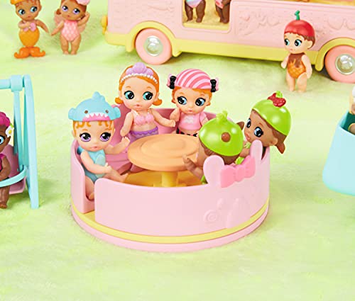 Zapf Creation 904763 BABY born Surprise Babies Bus - rosa Spielzeugbus für kleine Mini Puppen mit 2 exklusiven Püppchen… – Bild 5