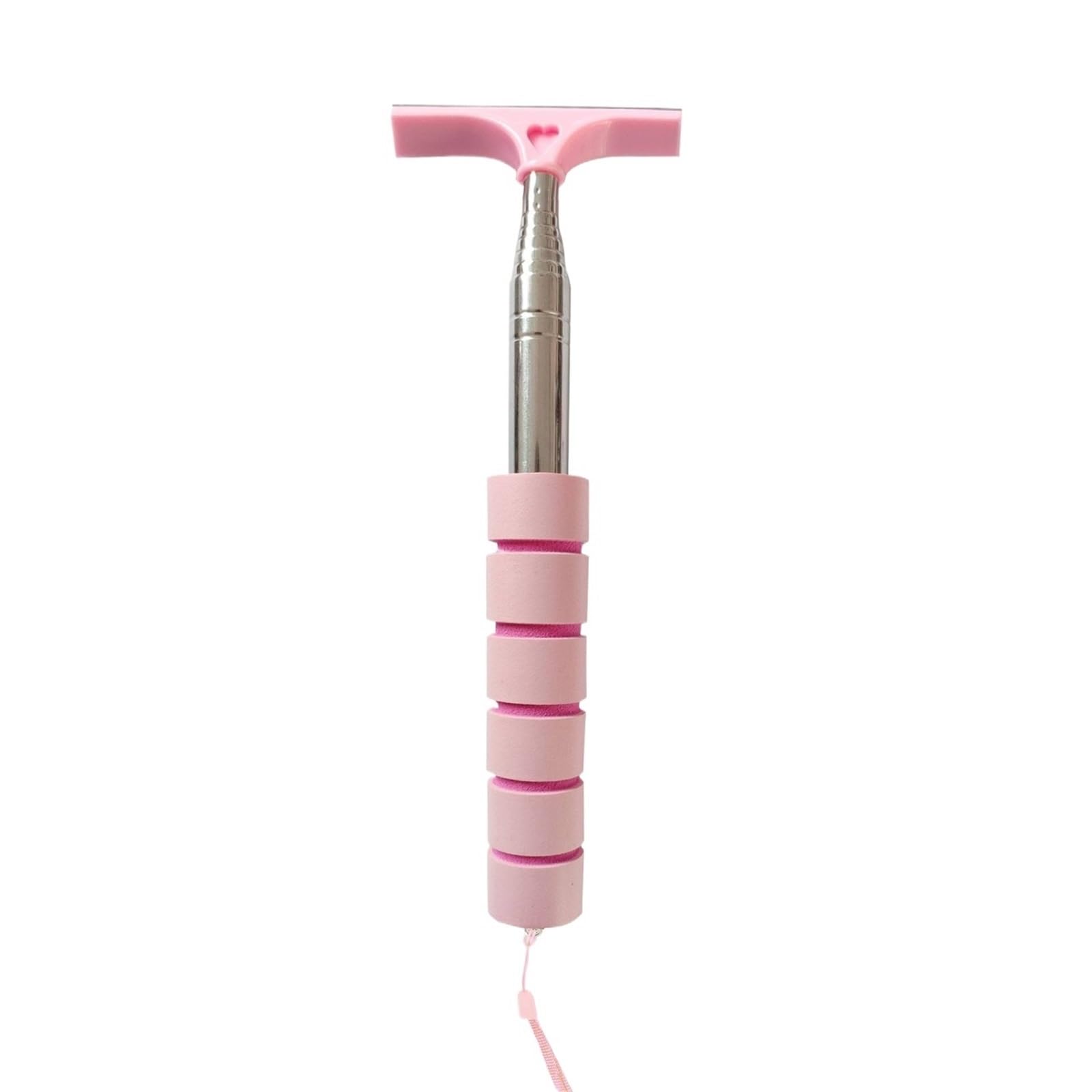 ZUXWUX Extendable Car Rearview Mirror Wiper Telescopic Long Handle Cleaning Tool Glass(Color5)