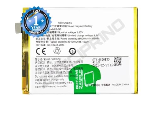 Image of Original B-G6 Battery for Vivo VI S1 V1831A V1831T Battery with 1 Year warrantry ***(B313)
