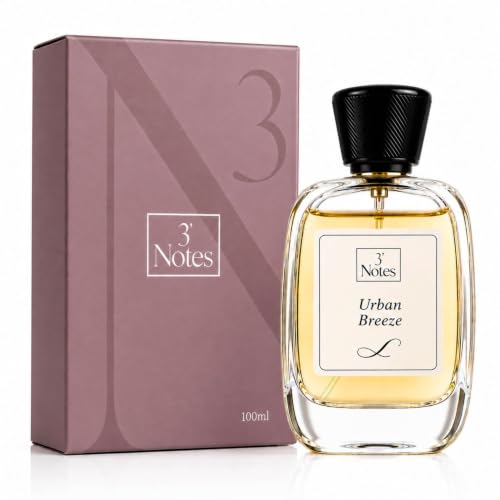 Image of 3Notes Urban Breeze Eau de Parfum for Women 100ML | Long Lasting Feminine Perfume with Citrus, Floral & Woody Notes | Elegant French Fragrance | Luxury Perfume Gift for Her
