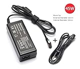 19V 2.31A 45W Ac Adapter/Power Cord Supply for Hp Stream 11 13 14; Hp Pavilion X2 11 13 15; P/N: 719309-001 719309-003 721092-001 741727-001 740015-001 HSTNN-CA40 ADP-45WD B