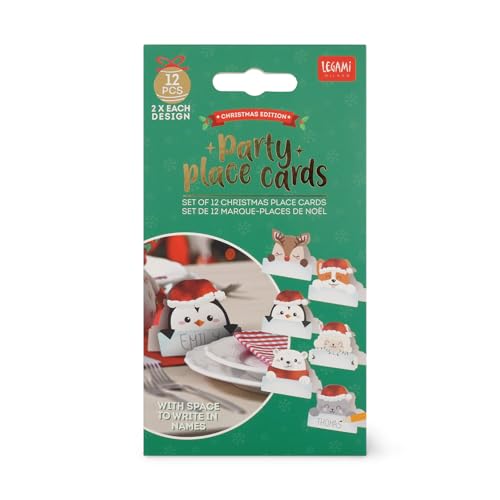 Miniatura 5 de Legami - Set De 12 Marcapáginas Navideños