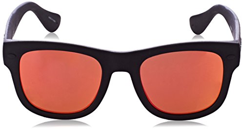 Havaianas Sunglasses Men's Paraty/L Square Sunglasses, Black/Polarized Green Multi, 50 mm2