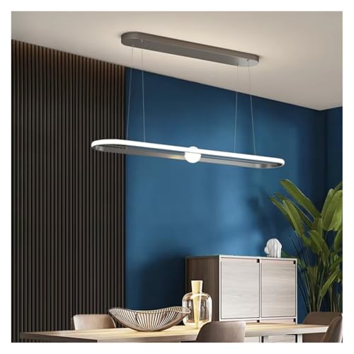 Suspension moderne salon ovale au design épuré et finitions minimalistes