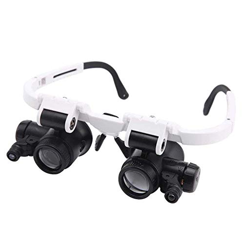 Loupes de coiffure magnifyiglass 8X 23X pour réparation de montre