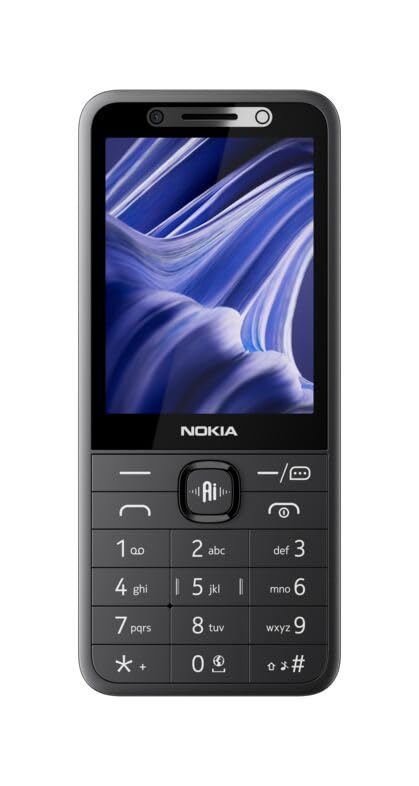 HMD Nokia 215 2Gen 4G Dual SIM Téléphone Noir