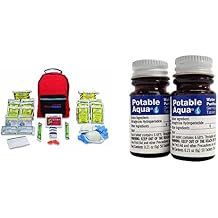 Ready America Emergency Preparedness Kit with Potable Aqua Water Purification Tablets