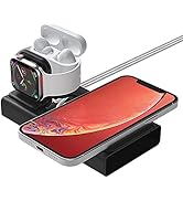 3 in 1 Aluminum Charging Stand Compatible with Apple Watch and iPhone 13/12/Pro/Max/Mini,Charging...