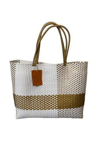 Bolso Tote Supertejido para Mujer de Plástico Reciclado miniatura 1