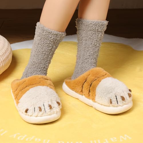 Image of Pleneal Fuzzy Socks Women Fluffy Socks Winter Soft Cozy Sleeping Sock