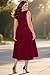 Pinup Fashion Plus Size Wedding Guest Dress Burgundy 2025 Women Valentine Christmas Holiday Semi Formal Dresses 18W