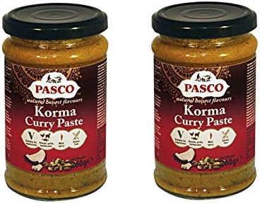 Pasta de curry Korma - 260g - Pack de 2 unidades