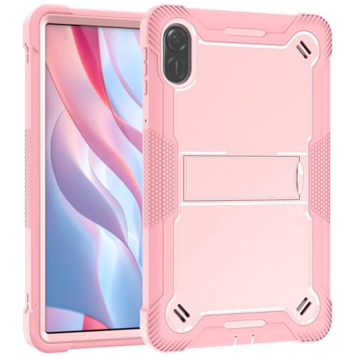 Coque Xiaomi Redmi Pad SE 11 pouces antichoc or rose avec support