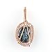 CRYSTALINES 1pcs Natural Raw Blue Iolite Gemstone Hand Wire Wrapped Pendant | Copper Wire Wraping Jewelry | Antique Handmade Jewelry | Healing Crystal | Rough Stone | Gift for Her