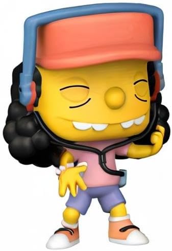 Funko POP! Otto Mann (Target Exclusive) - The Simpsons TV Show Character Figurine, Yellow, Multicolored - Image 4