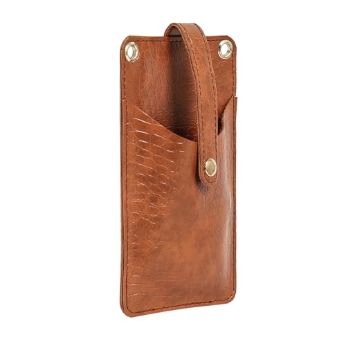 Image of Bagsy Malone Women's Small Cross-Body Phone Bag Stylish Vegan Leather Mobile Cell Phone Holder Pocket Purse Wallet Sling Bag Mini Shoulder Bags