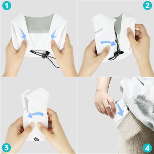 Sukeen Kids Visors Hats for Girls Boys,Foldable Brim Sun Hat Adjustable Folding Cap for Outdoors Activity3