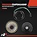 A-Premium Air Conditioner AC Compressor Clutch Kit Compatible with Volvo XC60, S60, XC70, S80, V60, 2015-2016, 2.0L
