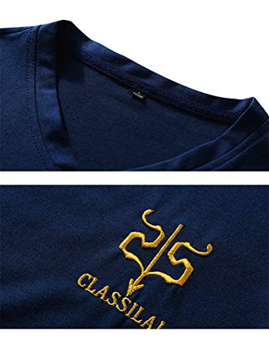 PASOK Men's Casual Tracksuit Full Zip Running Jogging Athletic Sports Jacket and Pants Set