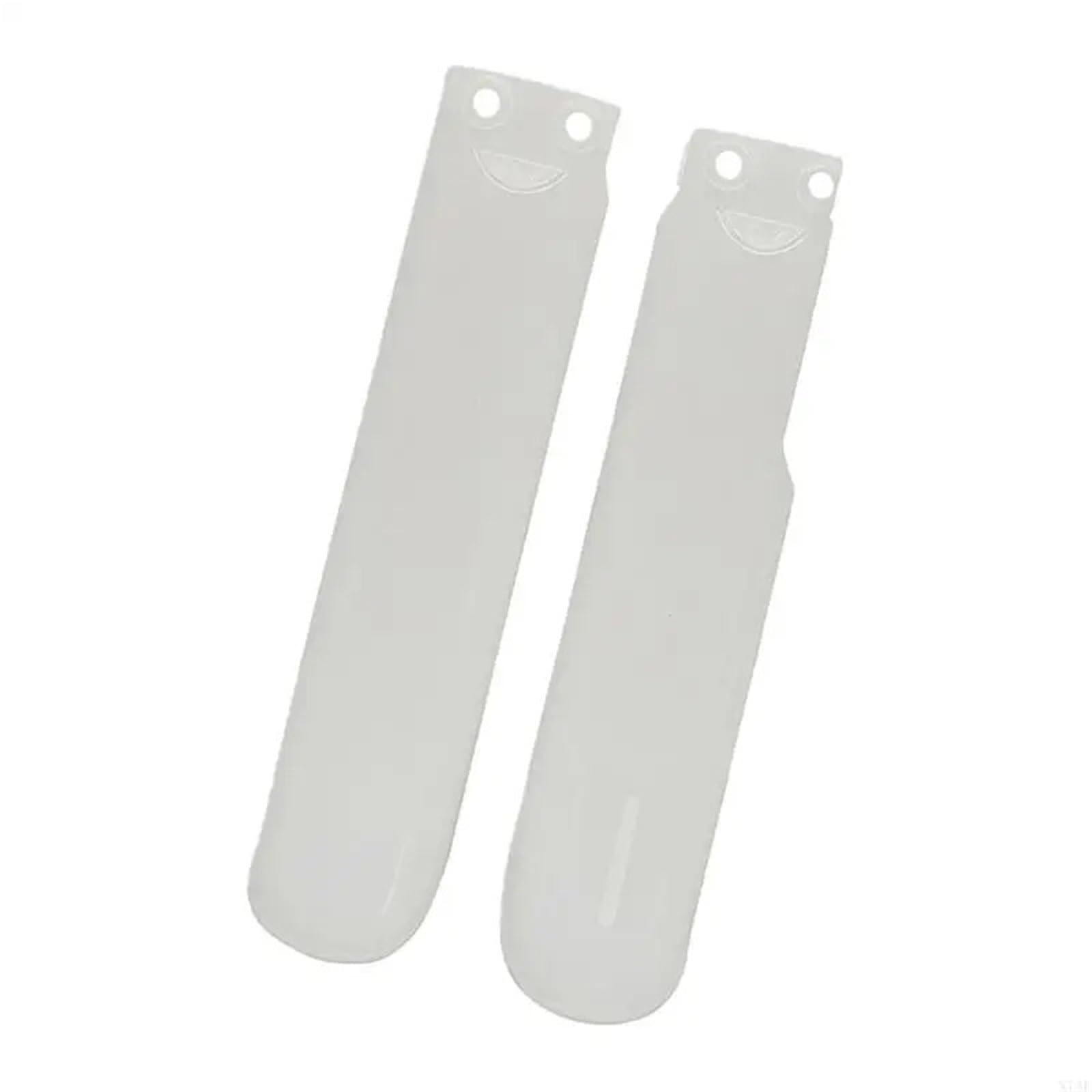 Adatto per moto da cross 125cc 150cc 250cc Resistente agli urti Protezioni forcella anteriore per Migliora la durata protezione forcella(White 290mm)